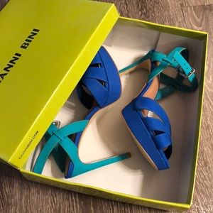 Brand New Gianni Bini Jewel Colored Heels